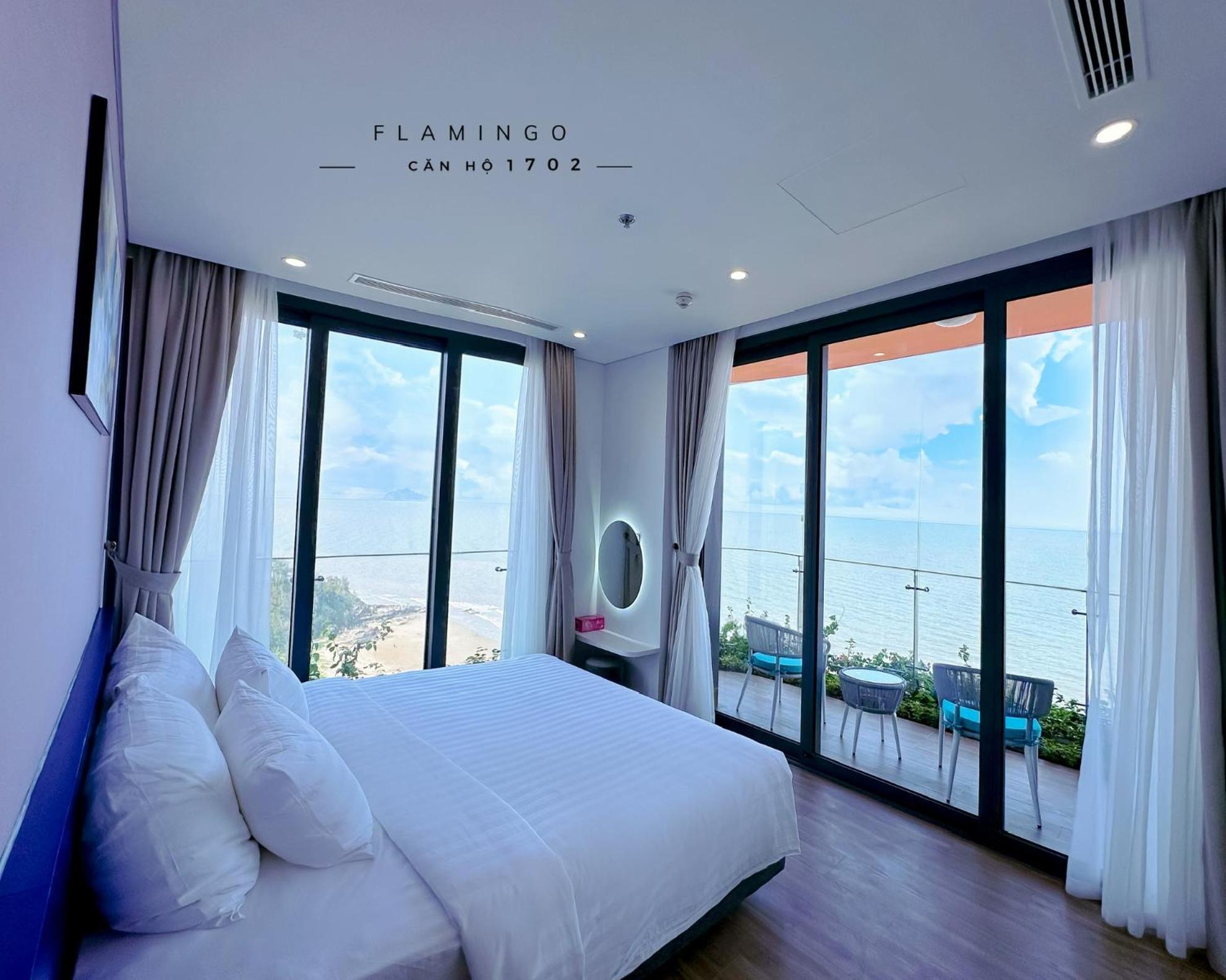 Hotel Flamingo Hai Tien Ibiza 1702 - Can Ho Khach San 60M, 2 Phong Ngu, View Thang Bien, Ban Cong Rong, Co Bon Tam Massage Thanh Hóa Esterno foto